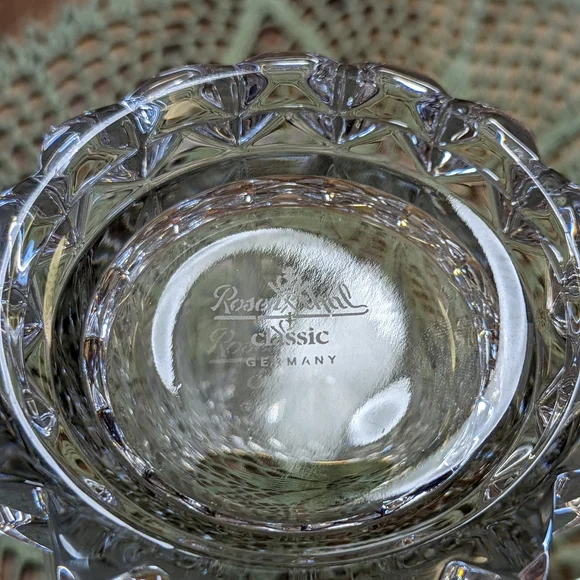 Vintage 1950's Rosenthal Lead Crystal Pitcher - Picture 3 of 6